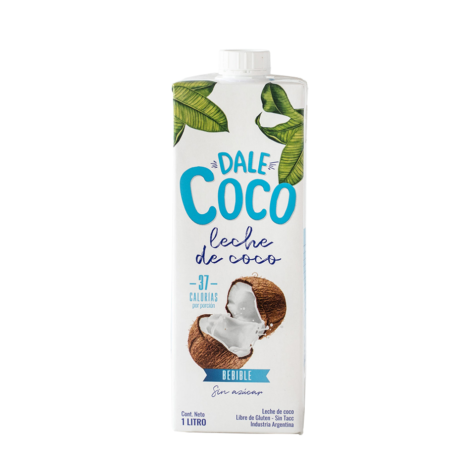 Leche de Coco Bebible DaleCoco  Leche de Coco Bebible DaleCoco