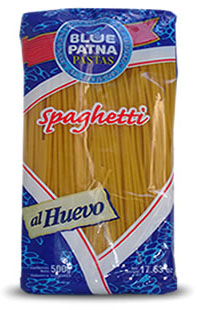 Fideos Spaghetti al Huevo Blue Patna  spaghettis bp
