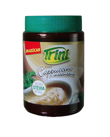 Café Cappuccino instantáneo con Stevia